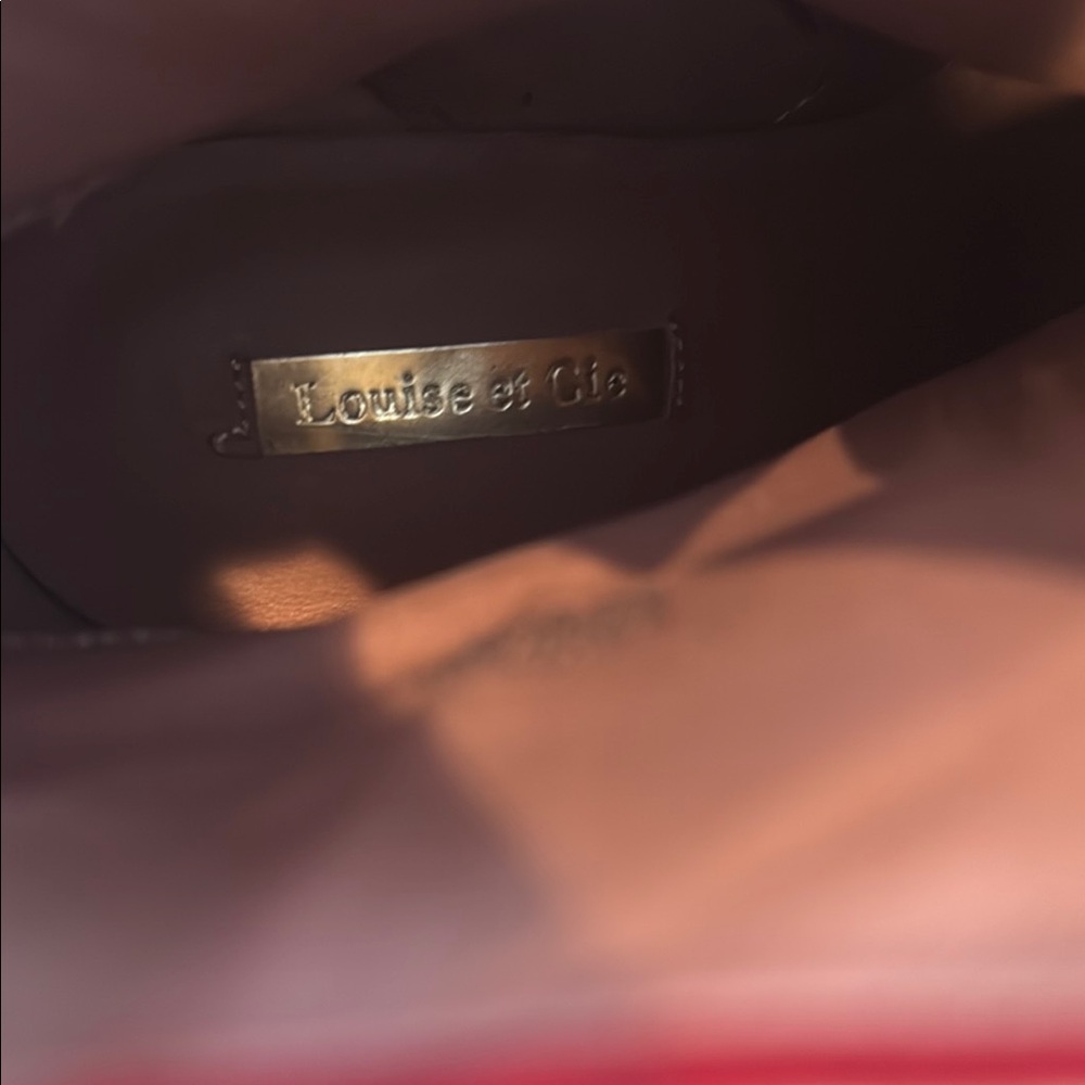 Louise et Cie Red Suede Ankle Boots - Picture 2 of 3